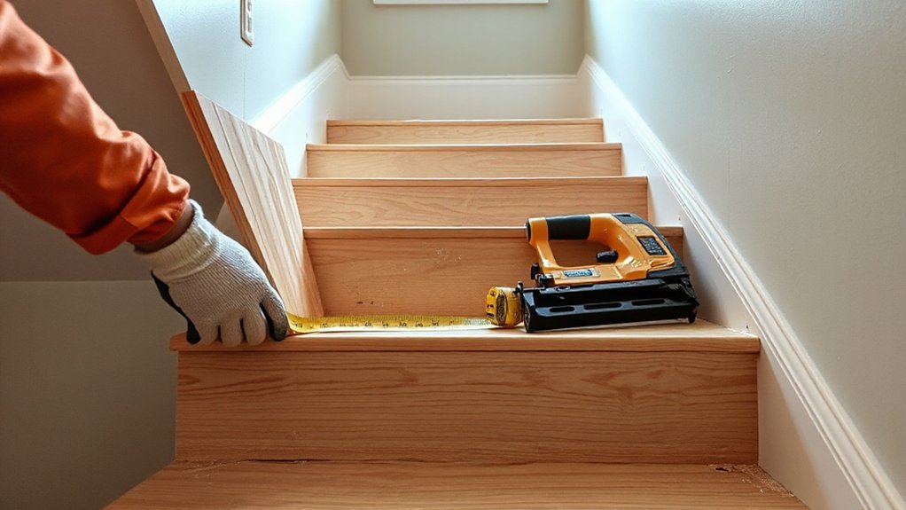 measure cut adhesive install
