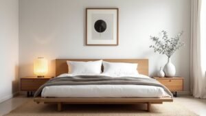 minimalist cozy bedroom decor