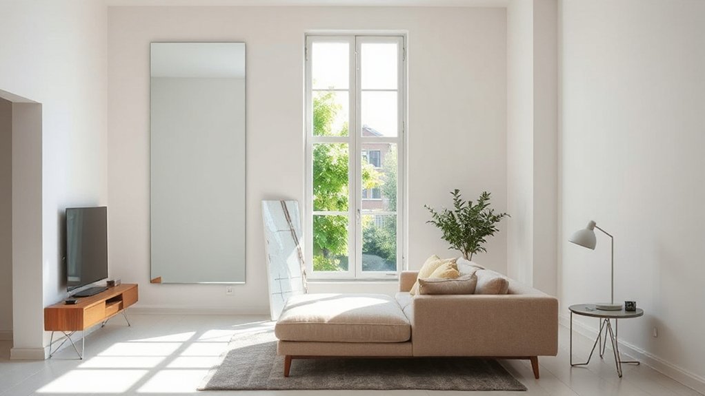 mirror placement enhances space