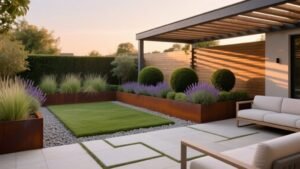 modern backyard garden designs