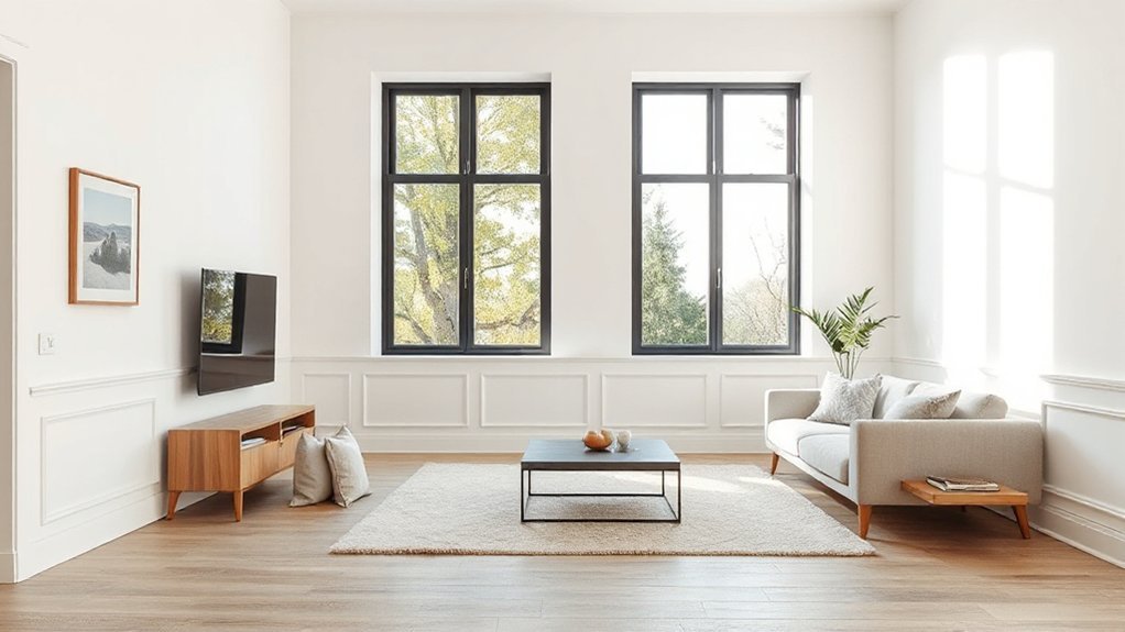 modern clean minimalist design