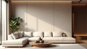 modern timeless accent wall