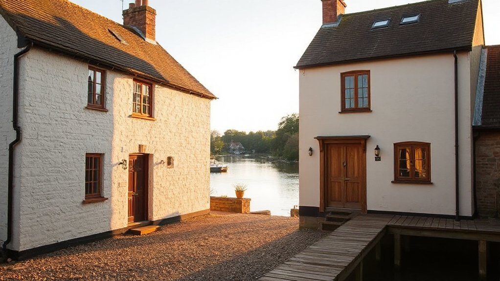 historic riverside cottage moisture resilient insulation and services