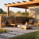 natural materials enhance outdoor design