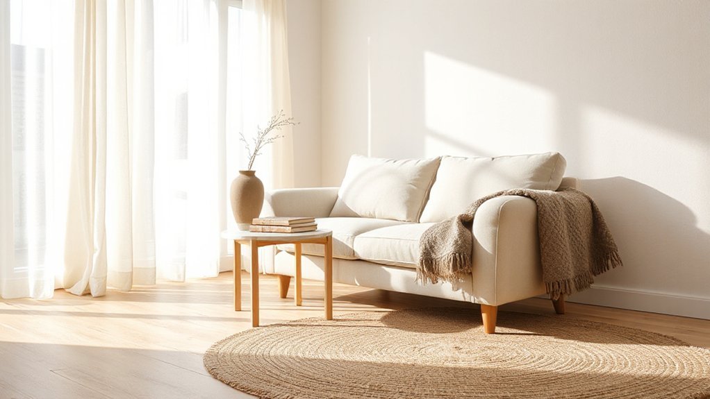 natural tactile warm materials
