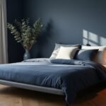 navy blue creates calm