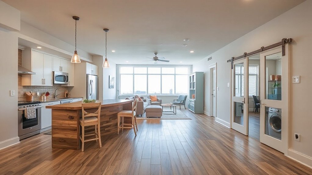 open plan flexible space optimization