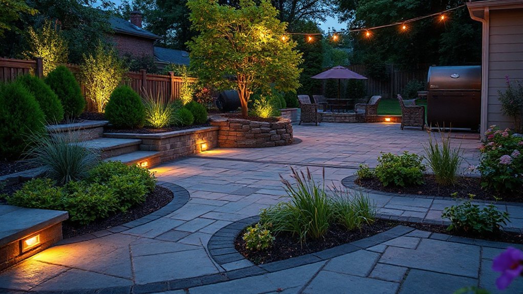 pathway and garden lighting