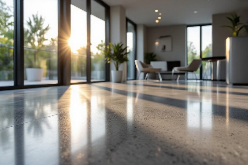 polished concrete