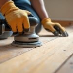 prepare sand smooth finish