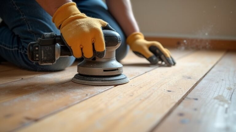prepare sand smooth finish