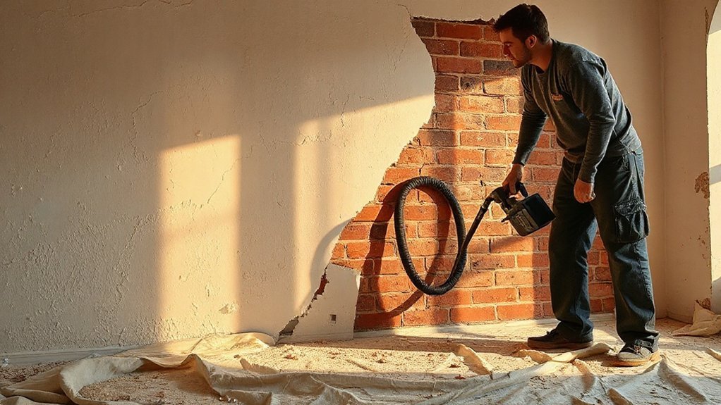 prepare surface for plaster