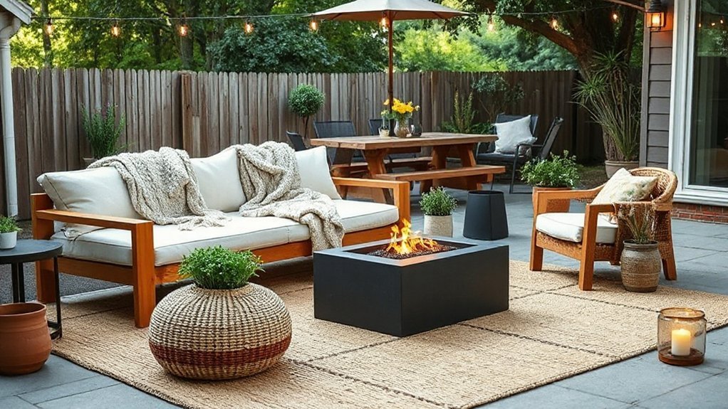 prioritize durable outdoor essentials for the  relaxed outdoor lounge