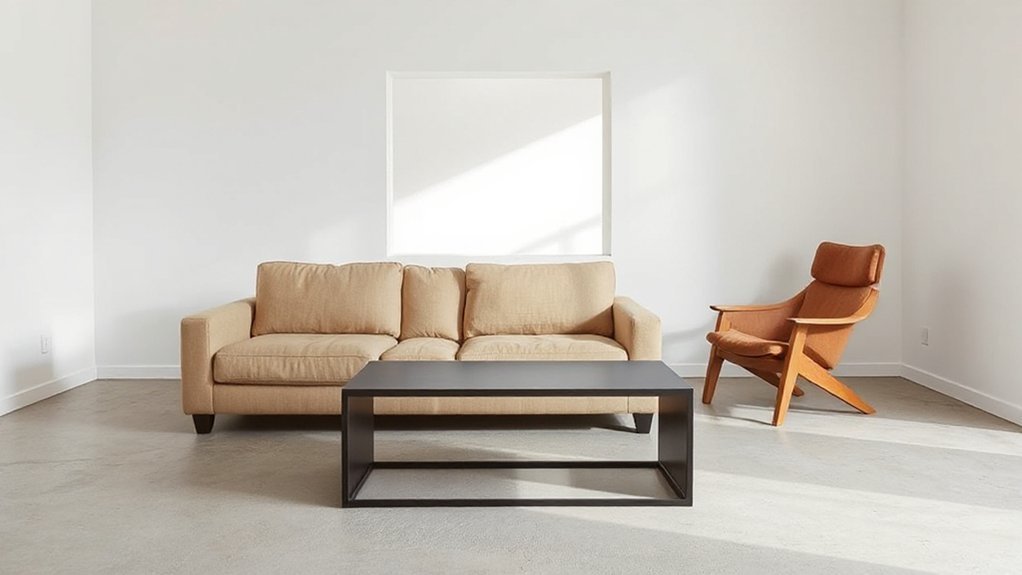 purposeful minimalist furniture design