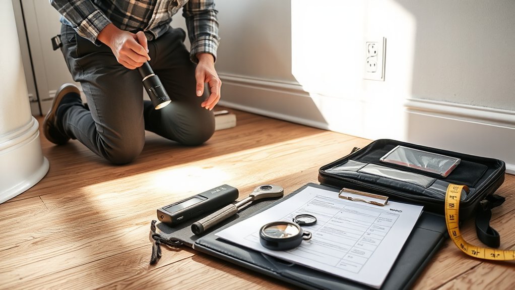 quick home inspection checklist