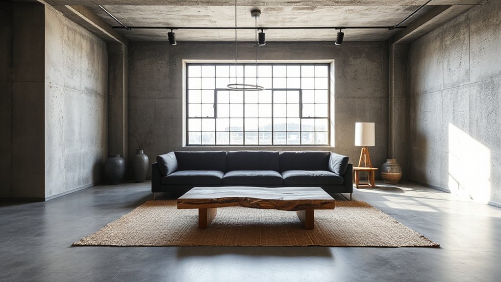 raw refined industrial aesthetic