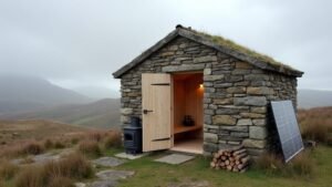 remote off grid retreat