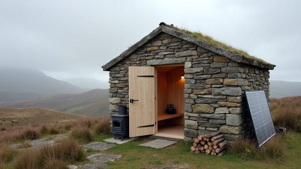 remote off grid retreat