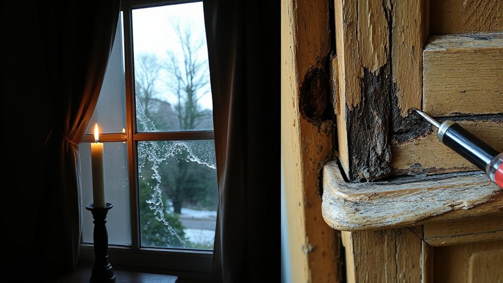 repair drafts replace rot