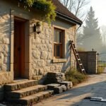 restoring historic estate cottage