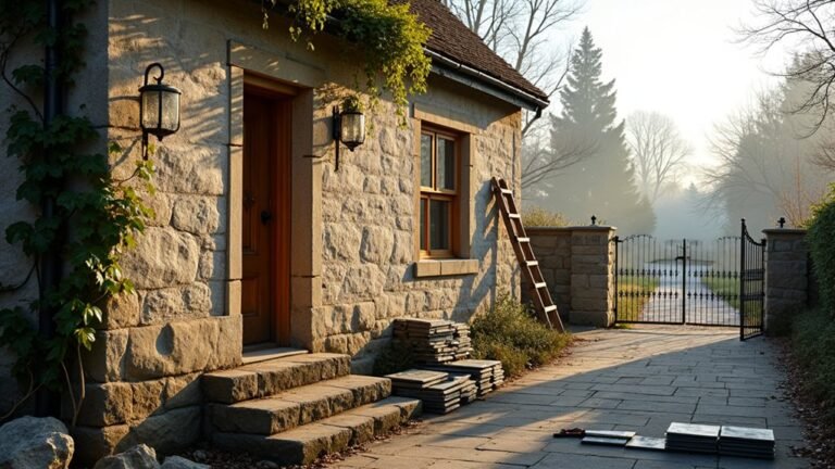 restoring historic estate cottage
