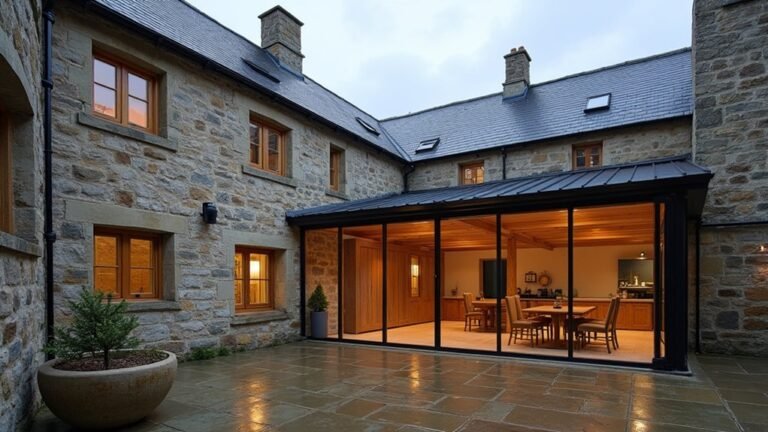 restoring historic fortified house