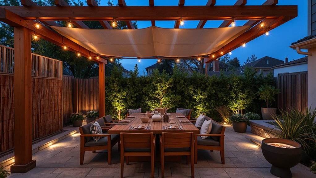 shade privacy lighting coordination