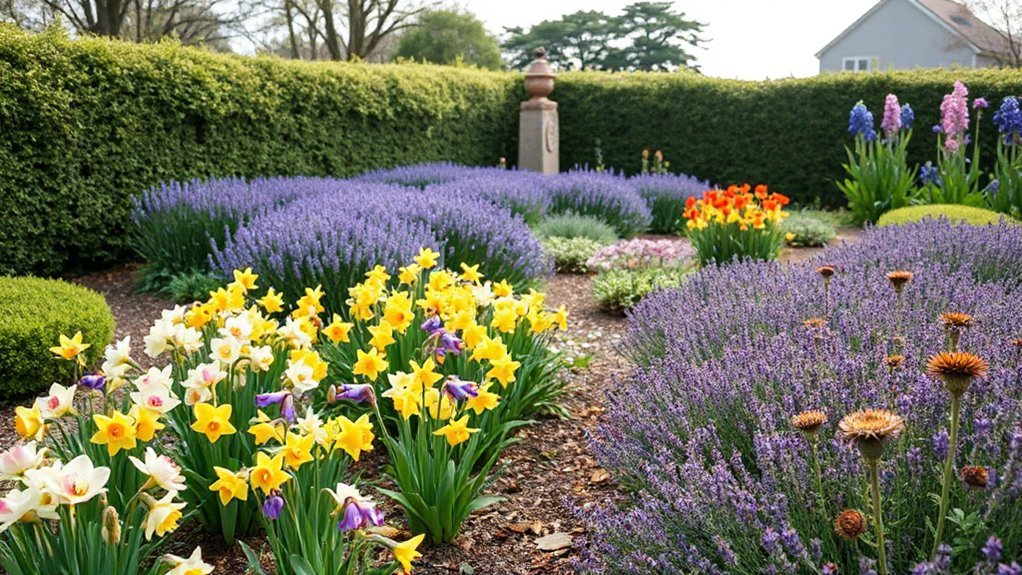 staggered heat resistant blooming