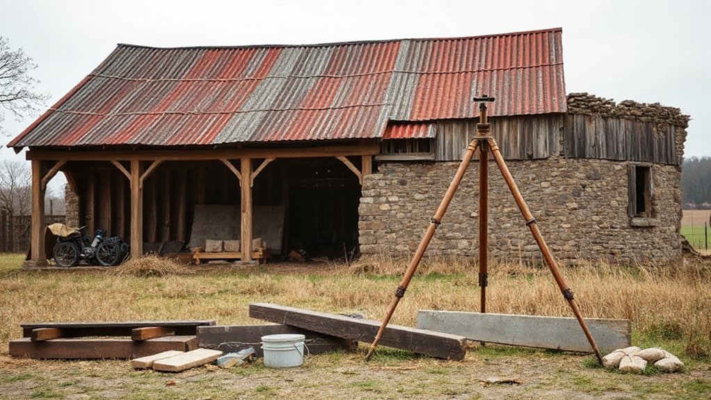 reclaiming a derelict barn