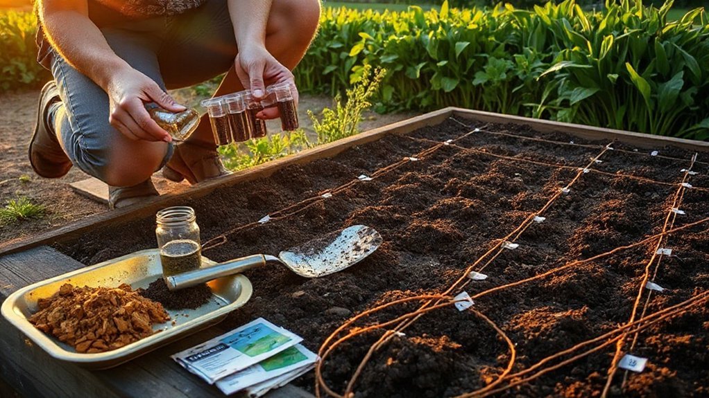 test adjust amend mulch