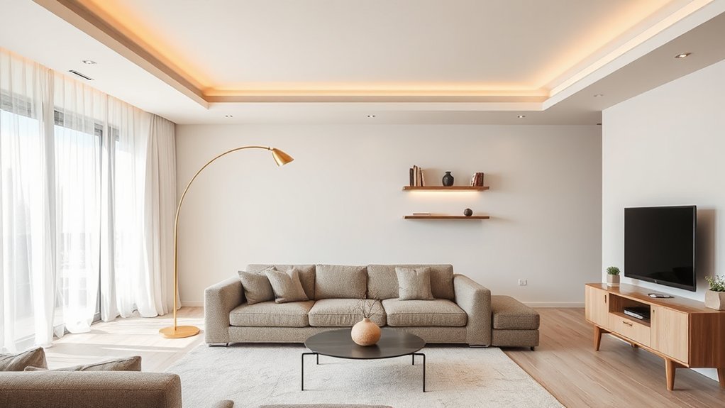 three layer living lighting system