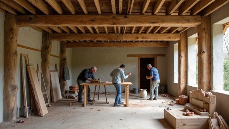 traditional timber cottage restoration