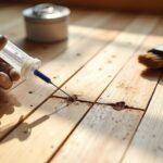 treating woodworm in floorboards