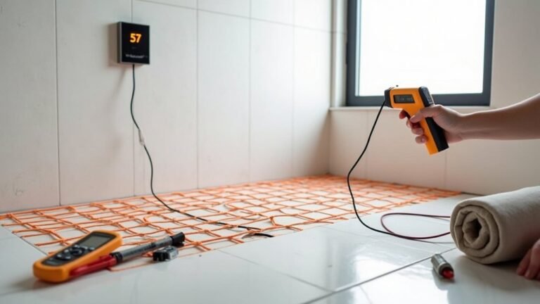 underfloor heating not working