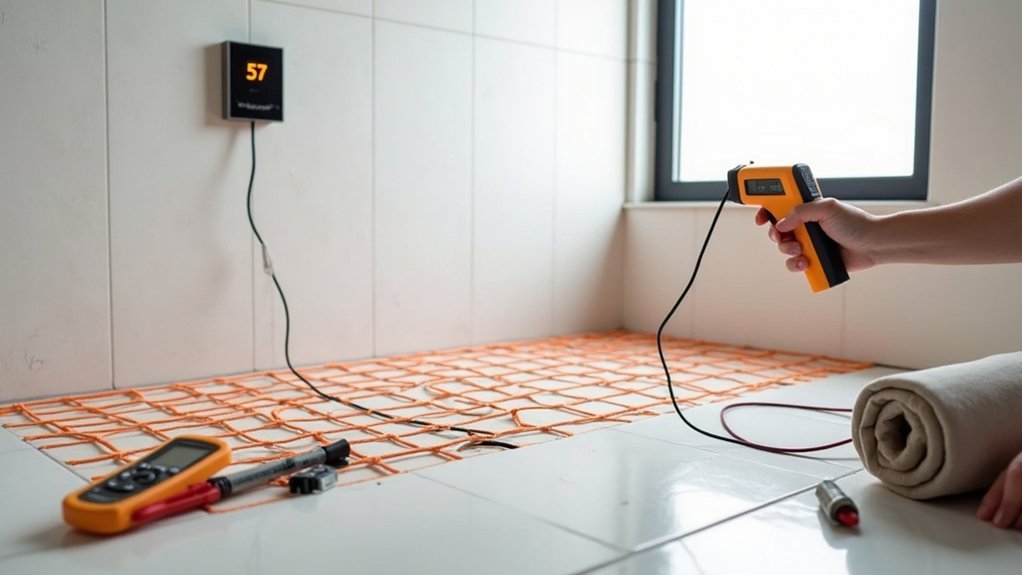 underfloor heating not working