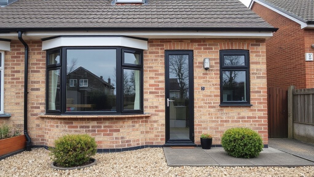 Modernise the front of your property and upgrade front windows affordably
