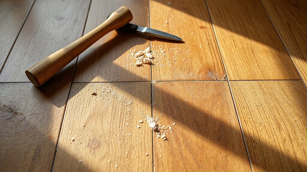 use tapered wood splines
