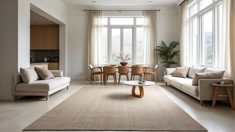 using rugs to create zones
