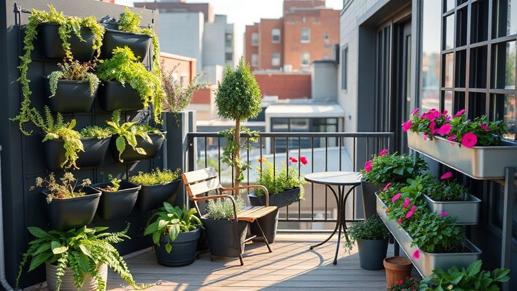 vertical gardening space saving techniques