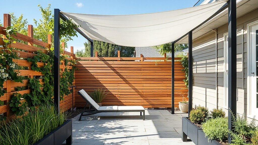 how to create a Private Garden Without Feeling Closed In  vertical privacy garden design