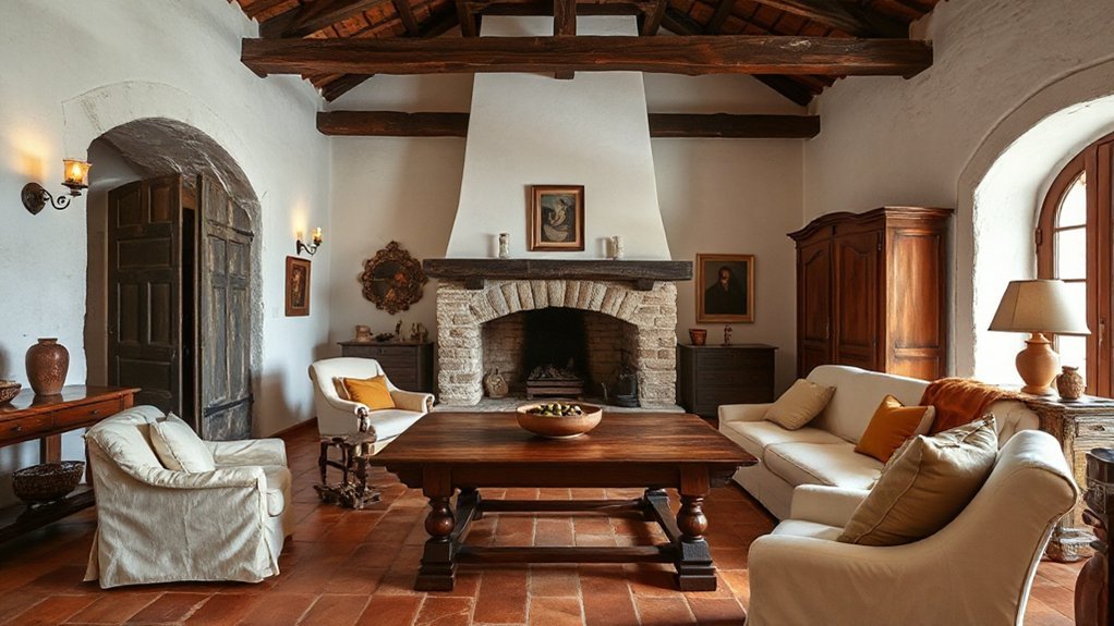 warm rustic mediterranean charm