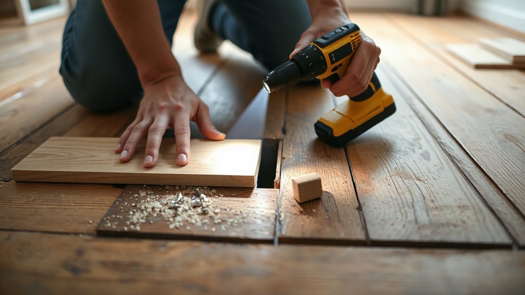 wood movement causes creaks