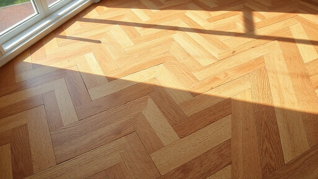 zigzag parquet pattern installation